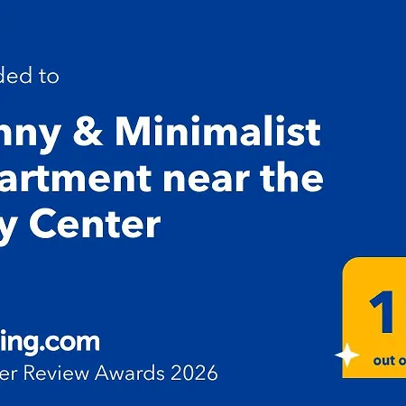 Sunny & Minimalist Near The Center Appartement Košice